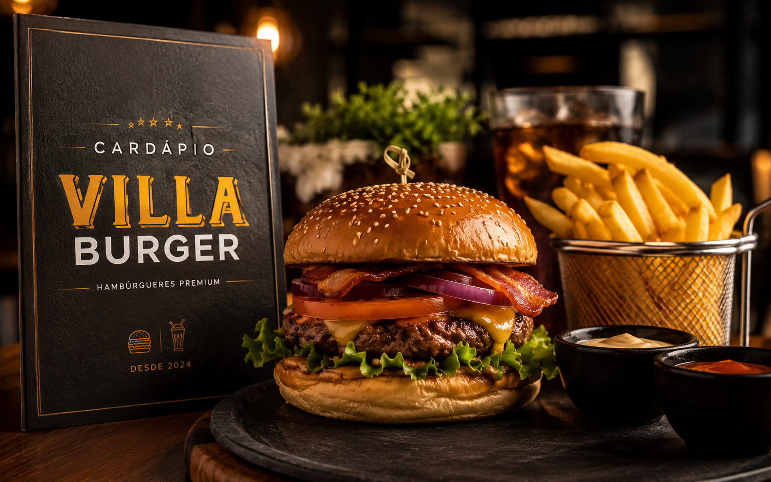 Cardápio Villa Burguer
